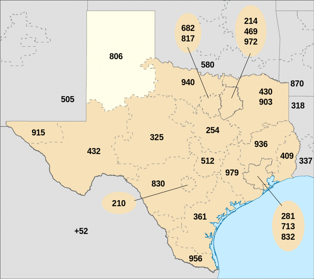 Area Code 806 - Wikipedia - Where Is Amarillo On The Texas Map