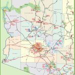 Arizona Sightseeing Map   Printable Map Of Arizona