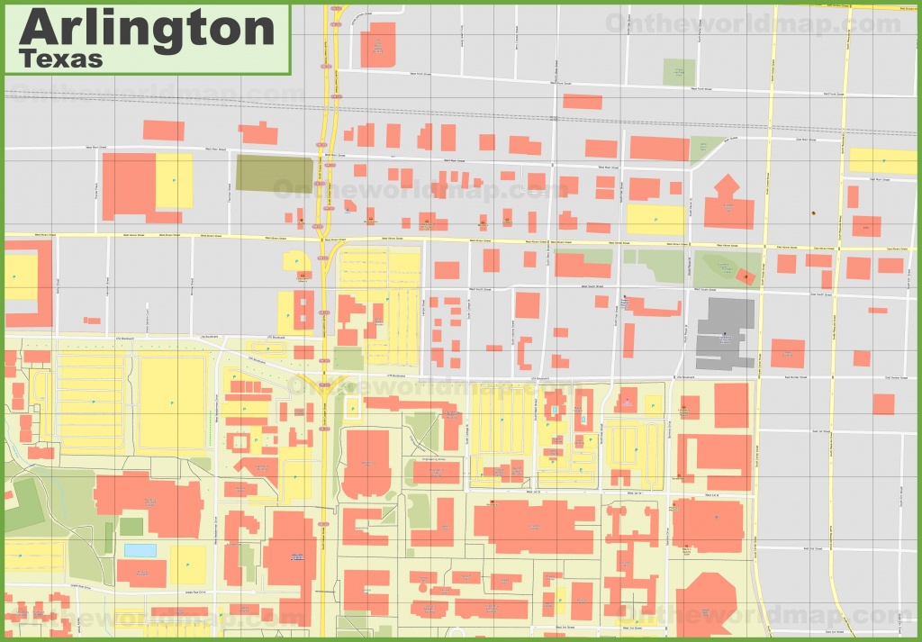 Arlington Texas Map | Ageorgio - Arlington Texas Map