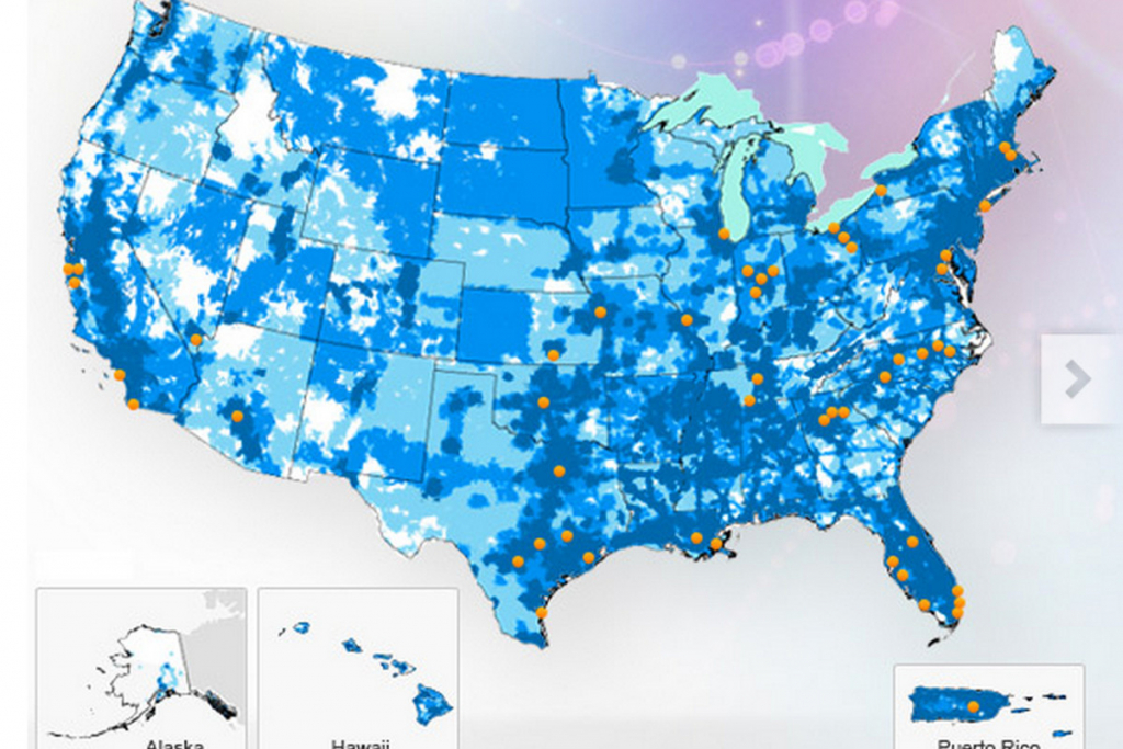 Att Expands Lte Coverage In Texas And Arkansas The Verge Att Coverage Map Texas 