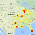 At&t Service Restored After Voice Outage Affected Business Customers   Power Outage Map Texas