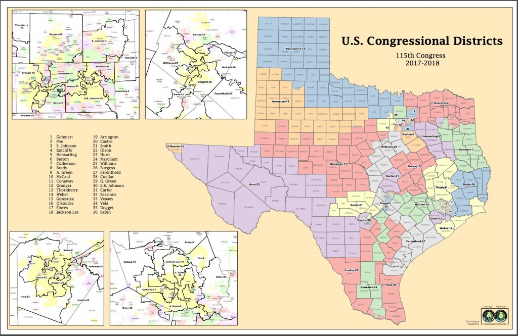Attorneys Say Texas Might Have New Congressional Districts Before - Texas Congressional District Map