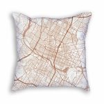 Austin Texas Throw Pillow – City Map Decor   Texas Map Pillow