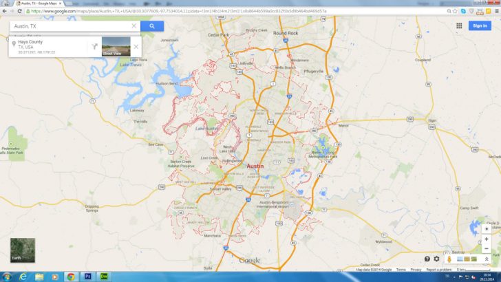 Austin Texas Google Maps