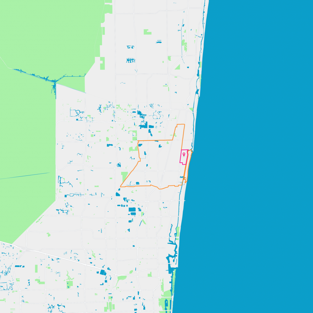 Avalon Harbor Neighborhood Guide - Pompano Beach, Fl | Trulia - Pompano Florida Map