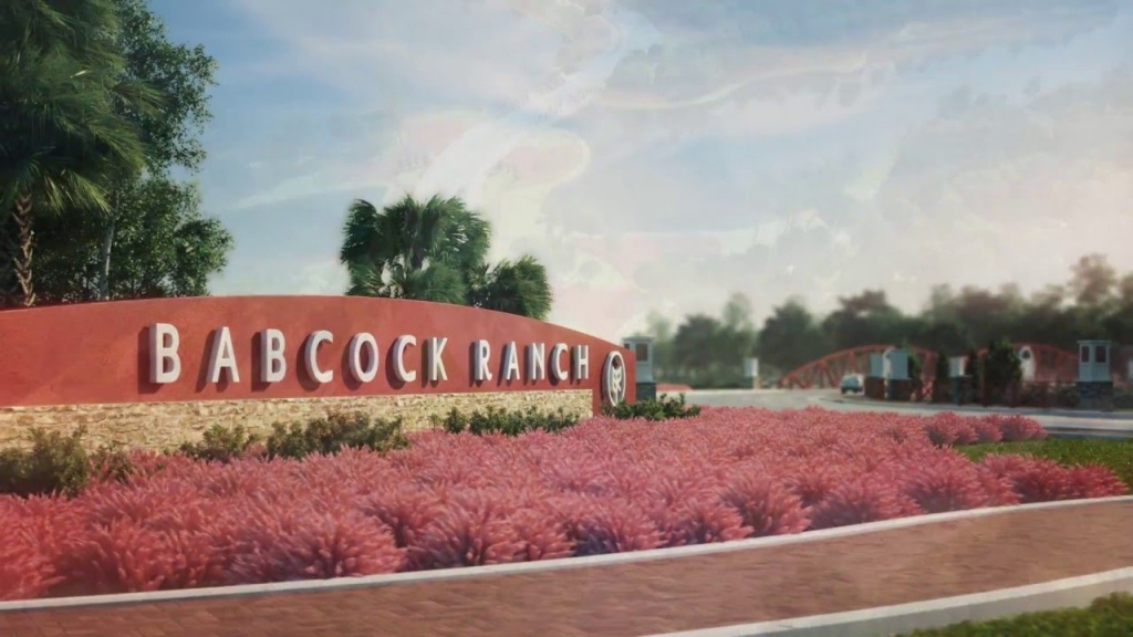 Babcock Ranch - Babcock Ranch Florida Map