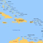 Bahamas And Caribbean Passage And Route Planner   Map Of Florida And Caribbean