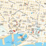 Barcelona Attractions Map Pdf   Free Printable Tourist Map Barcelona   City Map Of Barcelona Printable