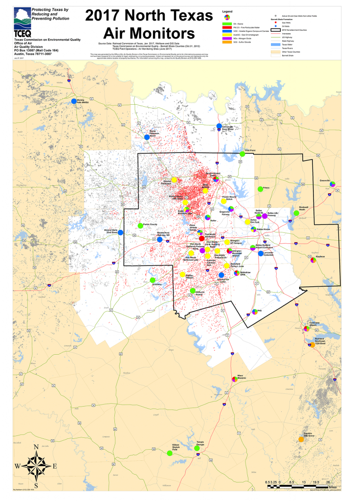 Fracking In Texas Map