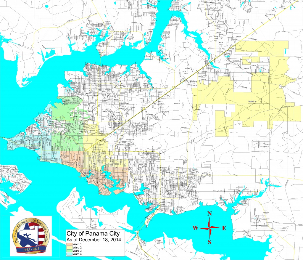 Bay County Supervisor Of Elections &amp;gt; Voter Info &amp;gt; Maps And Boundaries - Lynn Haven Florida Map