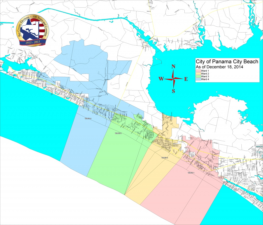 Bay County Supervisor Of Elections &amp;gt; Voter Info &amp;gt; Maps And Boundaries - Panama Florida Map
