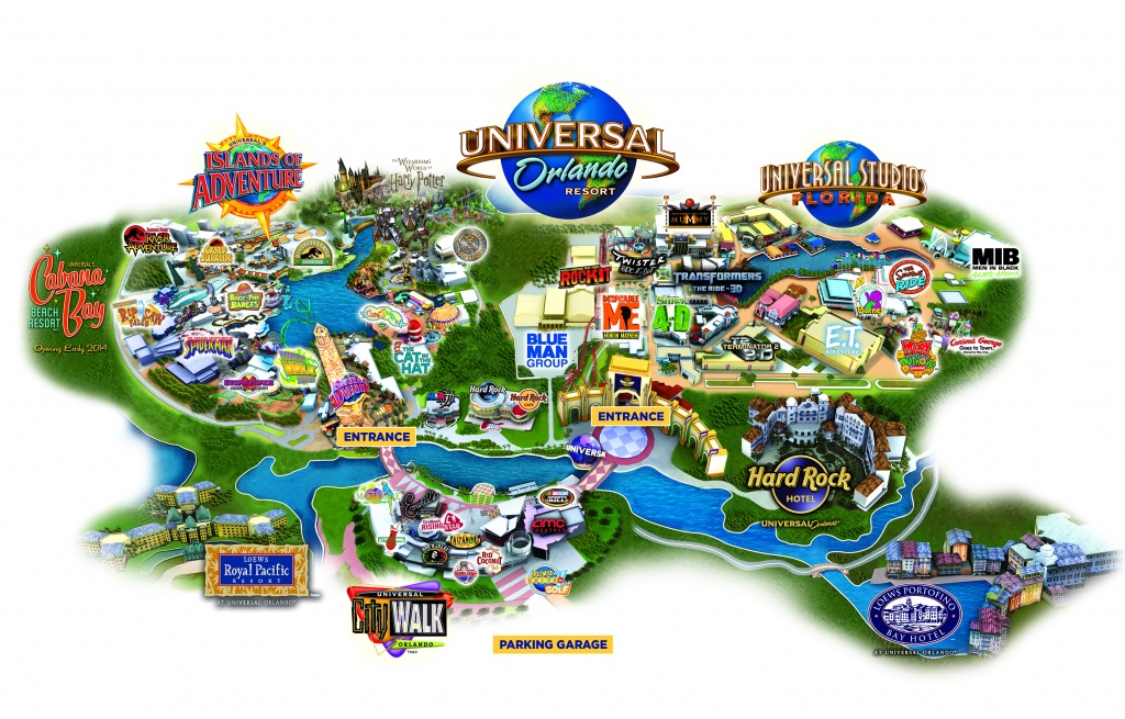 universal studio orlando map to download