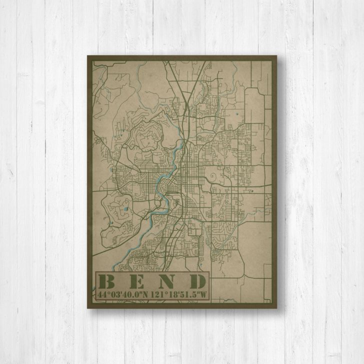 Printable Map Of Bend Or