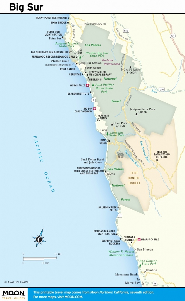 Best Beaches In Northern California Map Beautiful California Best - Northern California Beaches Map