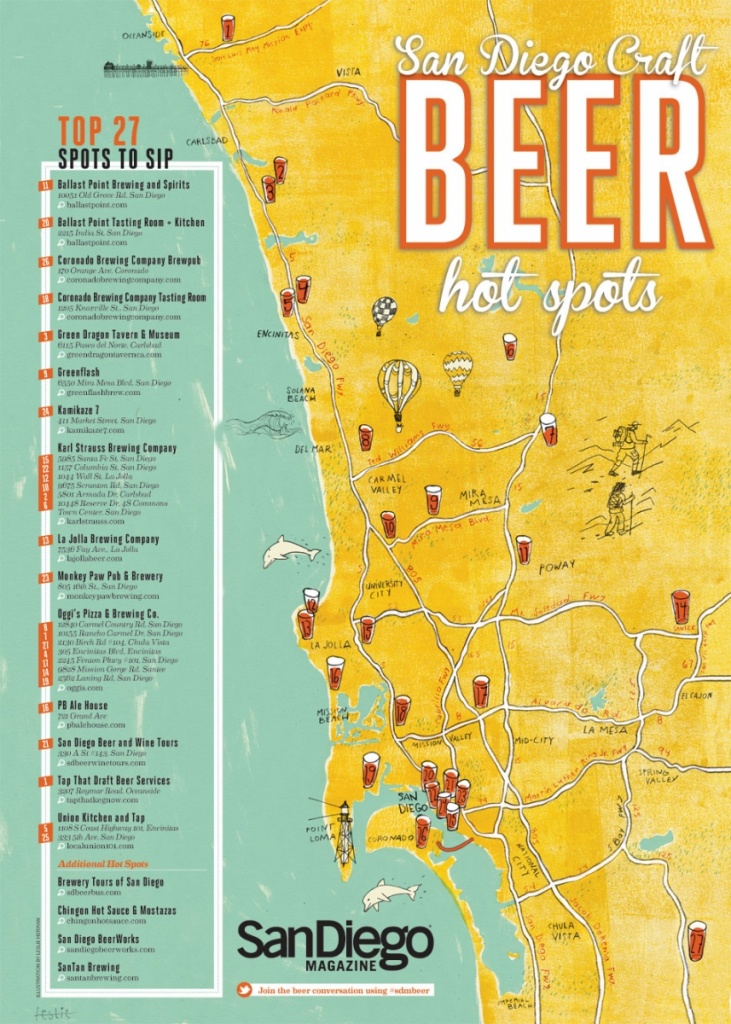 California Brewery Map | Free Printable Maps