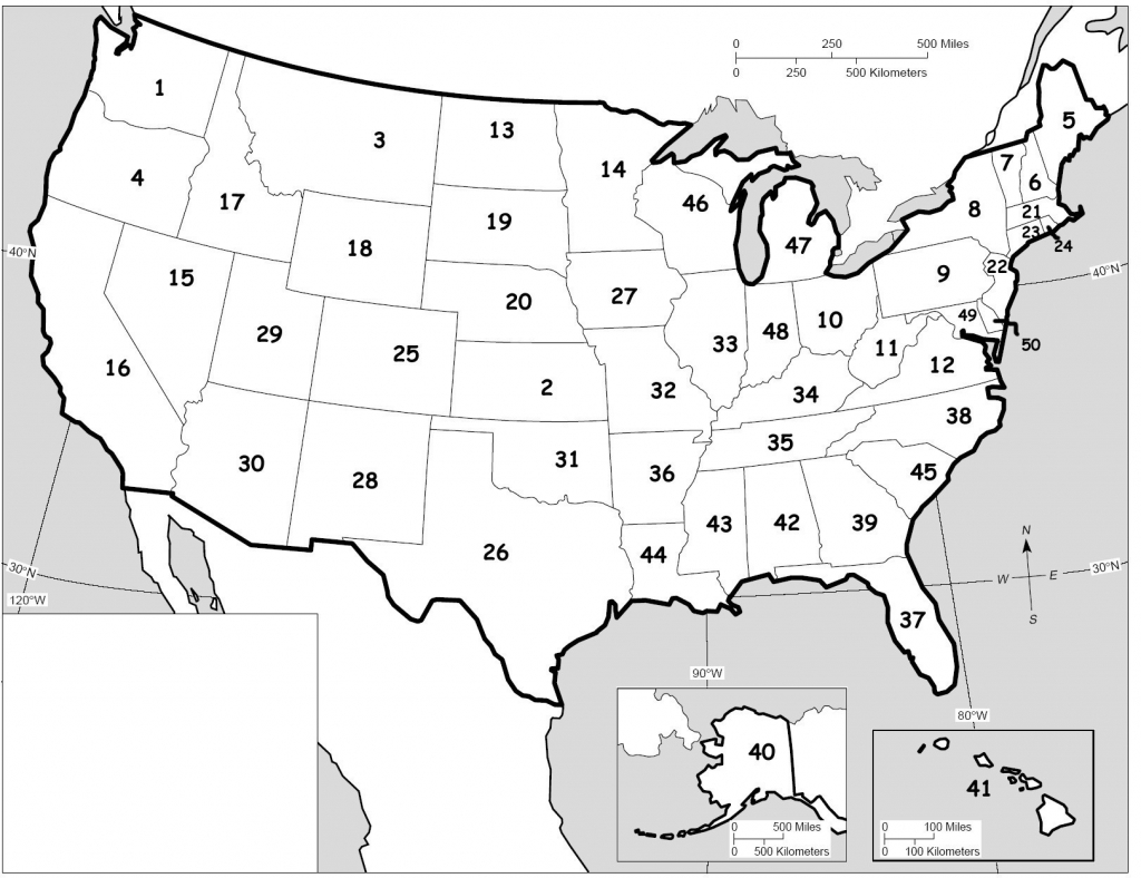Best Of Us Map States Quiz Printable 4003 | Passportstatus.co - Us States Map Test Printable