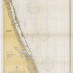Bethel Shoal To Jupiter Inlet 1934 Nautical Map Florida 80000 | Etsy   Map Of Florida Showing Hobe Sound