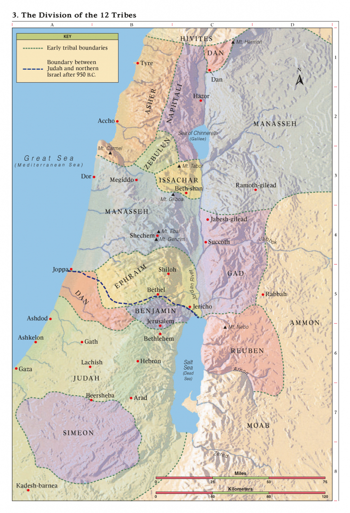 Books Of The Bible Maps Geography And The Bible Bible History Online 