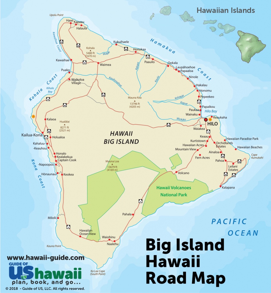 Big Island Of Hawaii Maps - Printable Driving Maps