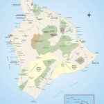 Big Island Of Hawai'i | Scenic Travel | Big Island, Hawaii Volcanoes   Printable Driving Map Of Kauai