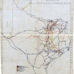 Bissell's Railway Junction Point Map Of Texas | Library Of Congress   Junction Texas Map