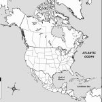 Black And White Map Of North America Printable Canada City   Map Of Canada Black And White Printable