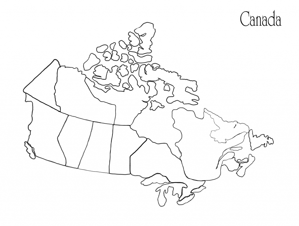 Blank Africa Map Printable Valid Printable Maps Canada Awesome - Map Of Canada Black And White Printable