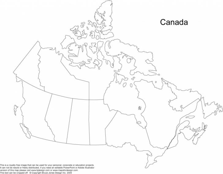 Map Of Canada Quiz Printable