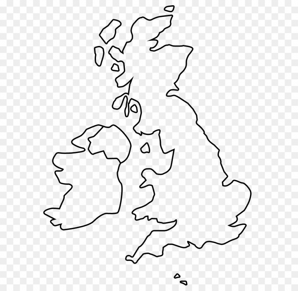 Blank England Map - Berkshireregion - Blank Map Of Scotland Printable