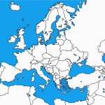 Blank Europe Political Map | Sksinternational   Printable Political Map Of Europe