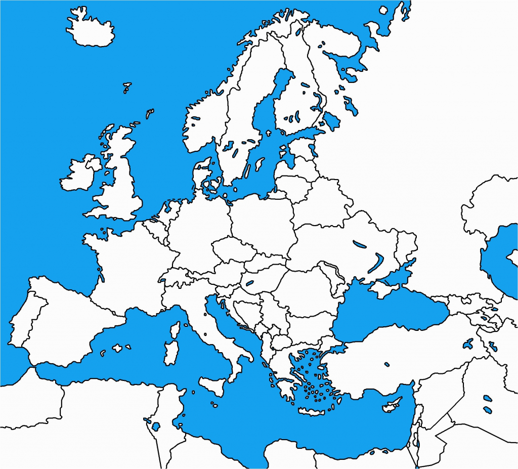 Political Map Of Europe Blank Map   Blank Europe Political Map Sksinternational Printable Political Map Of Europe 