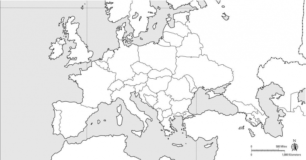 Blank Europe Political Map - Topnfljerseysview - Blank Political Map Of Europe Printable