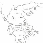 Blank Map Of Ancient Greece | Xorforums   Ancient Greece Map For Kids Printables