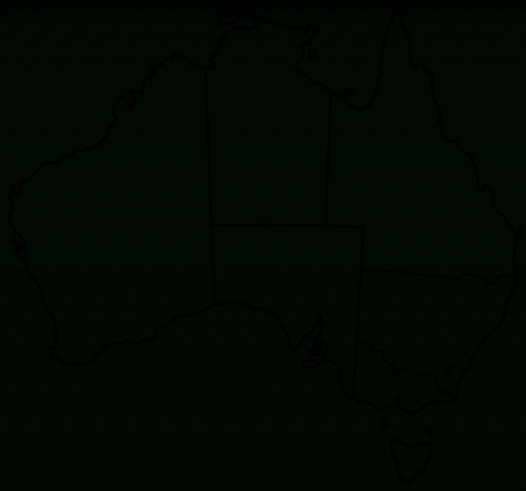 Blank Map Of Australia Printable 1 Maps Update 8931015 Free In - Printable Map Of Australia With States