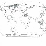 Blank Map Of Continents | Compressportnederland   Continents Outline Map Printable