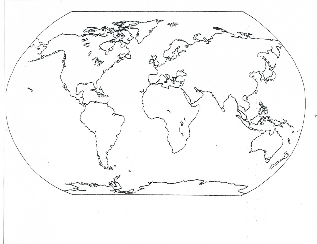 Blank Map Of Continents | Compressportnederland - Continents Outline Map Printable