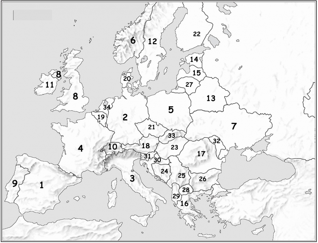 Blank Map Of Europe Quiz Online With 1 World Wide Maps Europe Map 