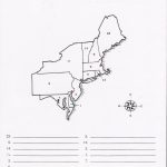 Blank Map Of Northeast States Printable Northeastern Us Political   Printable Map Of Northeast States