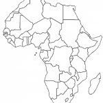 Blank Outline Map Of Africa | Africa Map Assignment | Party Planning   Free Printable Political Map Of Africa