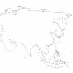 Blank Outline Map Of Asia Printable 0   World Wide Maps   Asia Outline Map Printable
