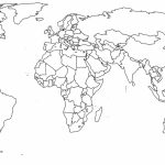 Blank World Map Byu As Unlabeled Pdf New Outline Transparent B1B   World Map Printable Pdf