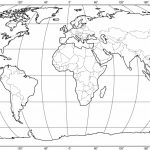 Blank World Map Printable Worksheet Worksheets Reviewrevitol Within   Printable Blank World Map For Kids