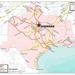 Bnsf Rail Map With Sherman   Sedco   Sherman Texas Map