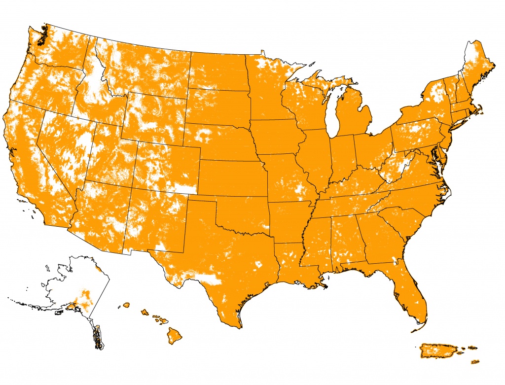Boost Mobile Cell Phone Coverage Map And Service Area - Florida Cell Phone Coverage Map