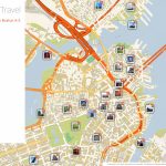 Boston Printable Tourist Map | Sygic Travel   Boston Tourist Map Printable
