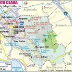 Boundary Maps And Fields   Santa Clara California Map