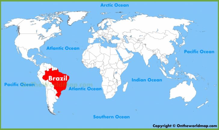 Free Printable Map Of Brazil