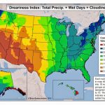 Brian B's Climate Blog: Dreary Weather   Florida Humidity Map