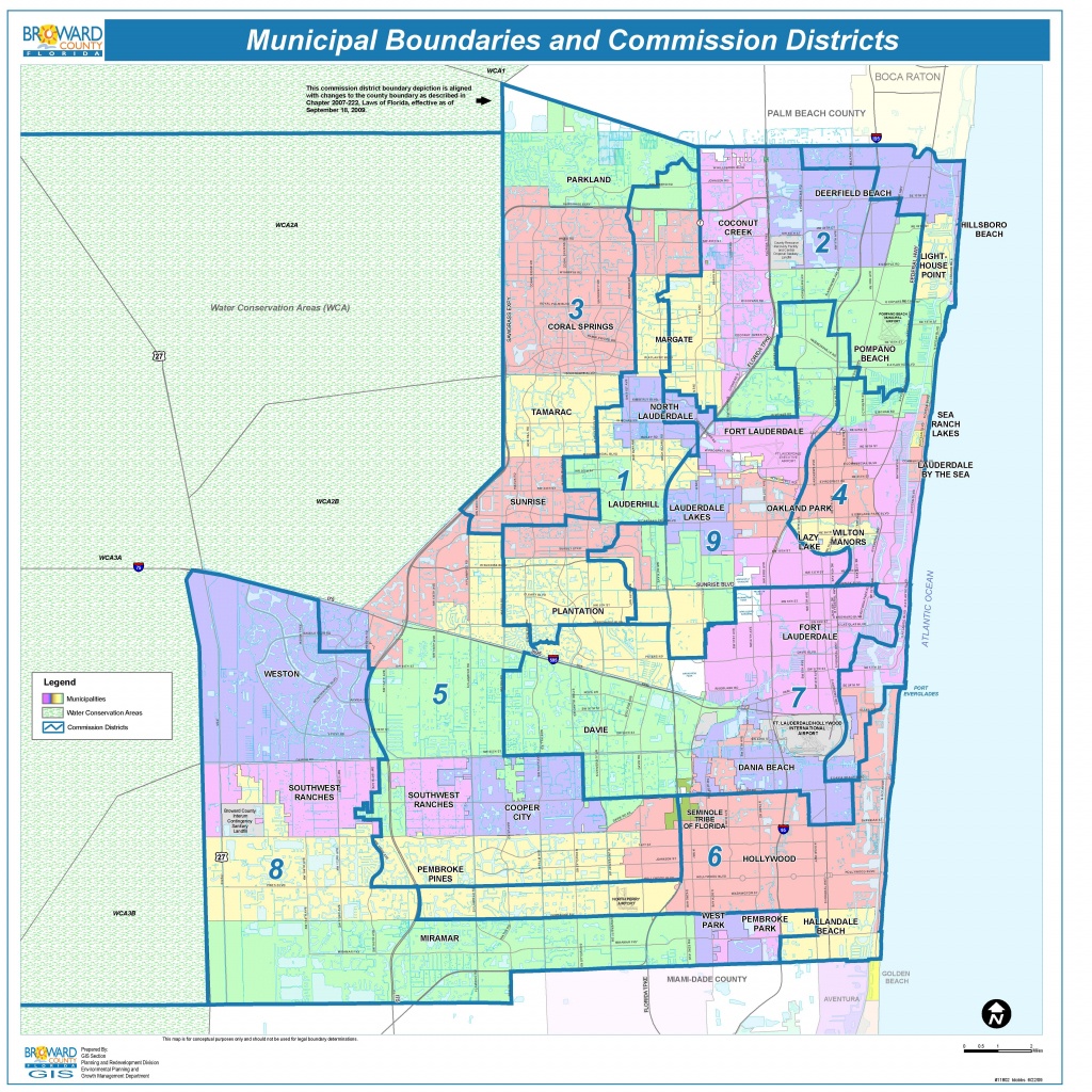 Broward County Map - Check Out The Counties Of Broward - Coconut Creek Florida Map
