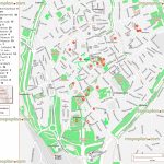 Bruges Map   Updated Attractions Map In English Showing Location Of   Bruges Map Printable